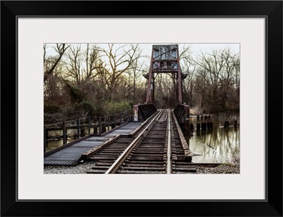 Antique Railroad Bridge in Richmond, Virginia