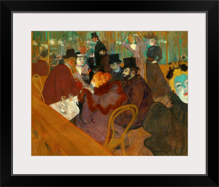 In At the Moulin Rouge, Henri de Toulouse-Lautrec memorialized Parisian nightlife at the end of the nineteenth century. Th...