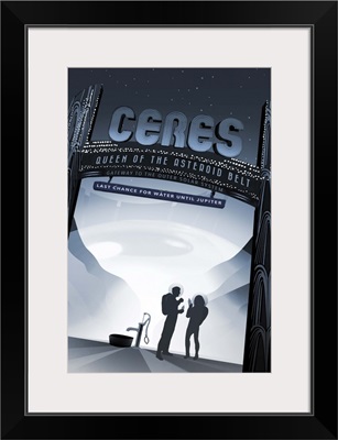 Ceres - JPL Travel Poster