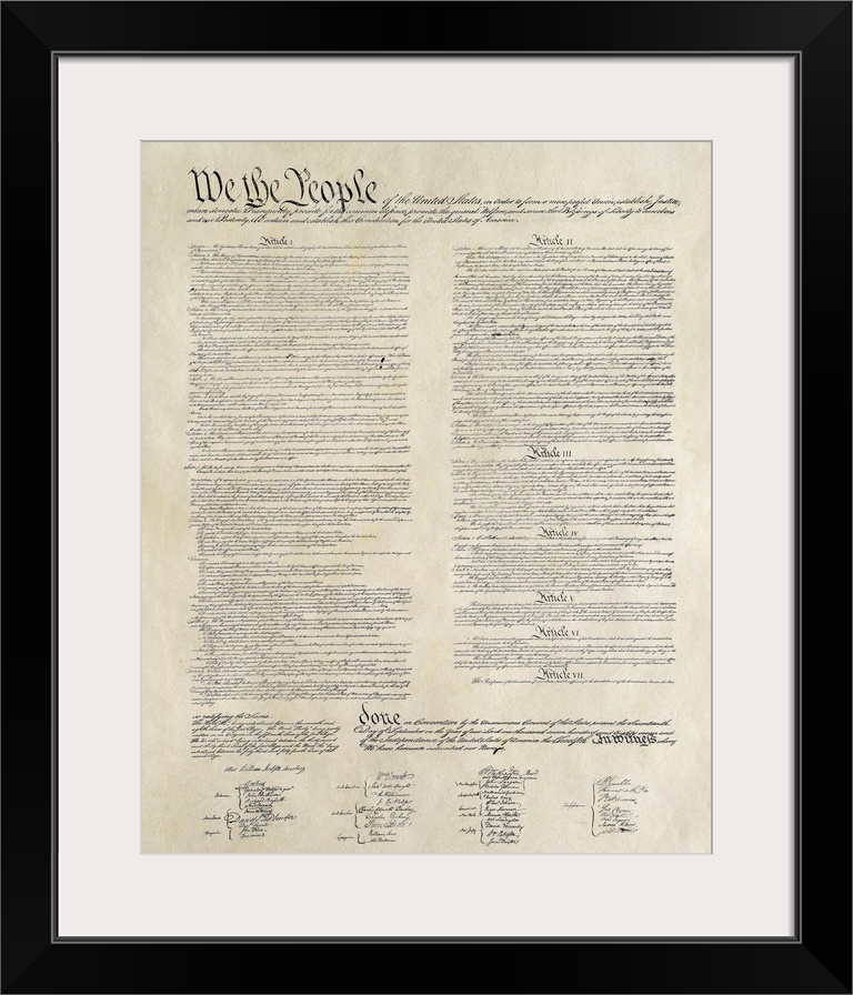 Constitution Document - Articles 1-7