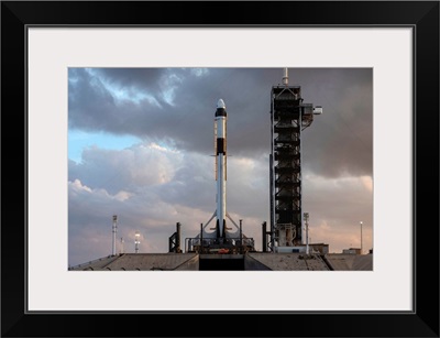 Crew Demo-1 Mission, Falcon 9 And Crew Dragon, Kennedy Space Center, Florida
