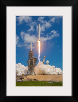 CRS-12 Mission, Falcon 9 Launch, Kennedy Space Center, Florida