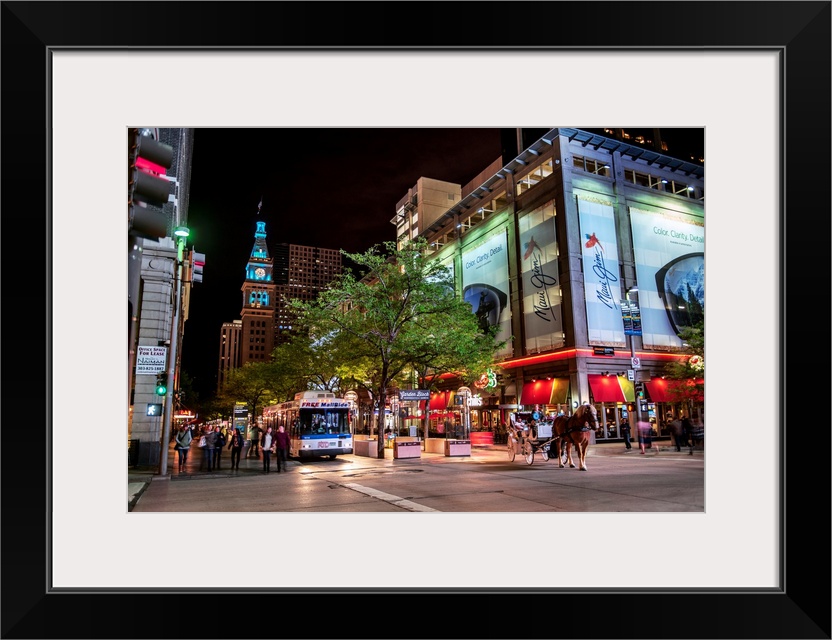 Photo of downtown Denver with view of the Historic Daniels and Fisher Tower.