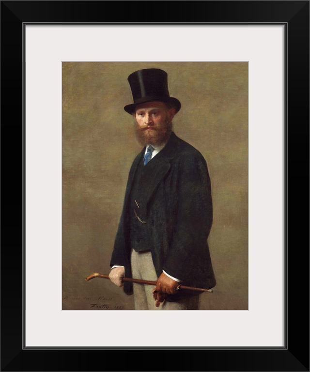 Edouard Manet was at the peak of his notoriety when the young Henri Fantin-Latour exhibited this portrait at the Salon of ...