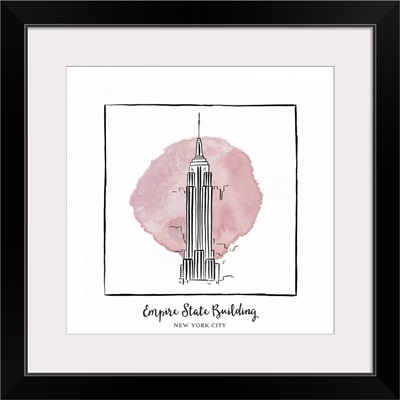 Empire State Building - Brushstroke Buildings
