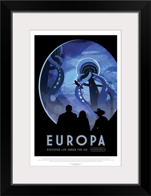 Europa - JPL Travel Poster