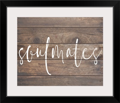 Family Quotes - Soulmates Wood