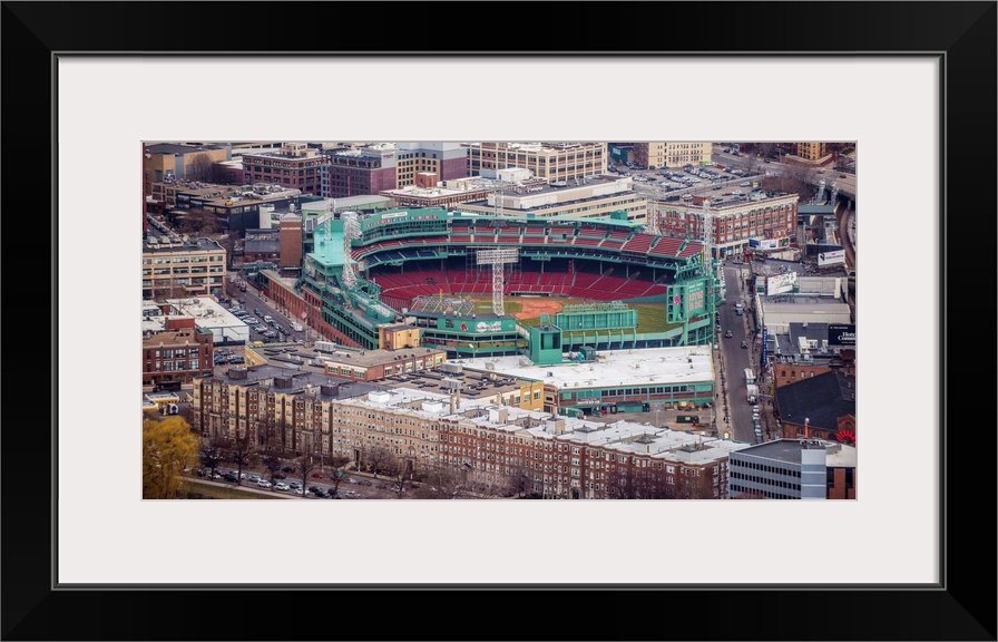 View of Boston's Fenway Park.
