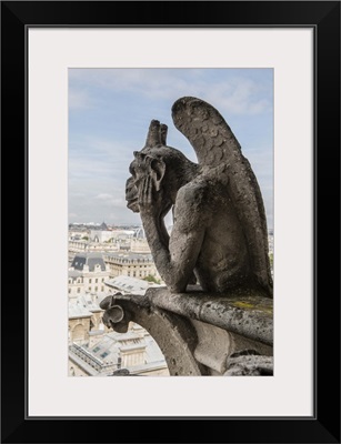 Gargoyle Watching Over Paris