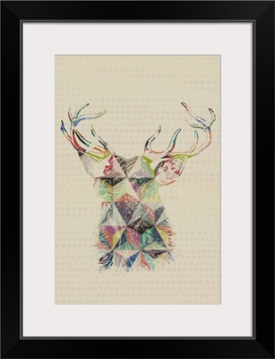 Geometric Shape Animals - Deer