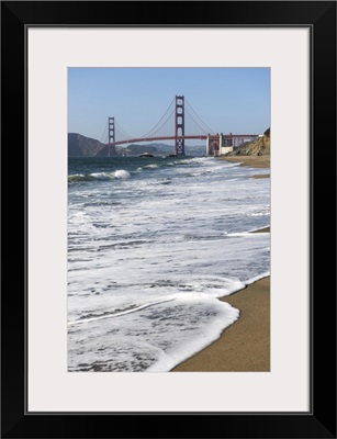 Golden Gate From the Coast - Vertical
