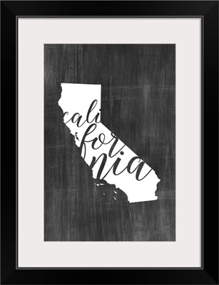 Home State Typography - California