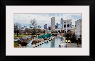 Indianapolis City Skyline