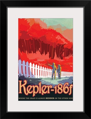 Kepler-186f - JPL Travel Poster