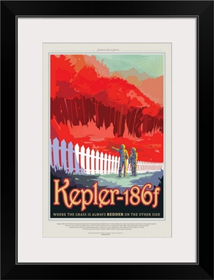 Kepler-186f - JPL Travel Poster
