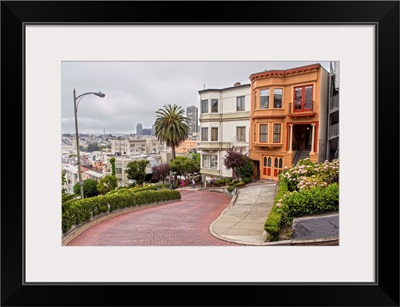 Lombard Street View, San Francisco