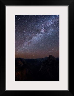 Milky Way In Yosemite National Park, California