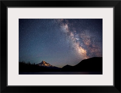 Mount Hood And Milky Way, Portland, Oregon