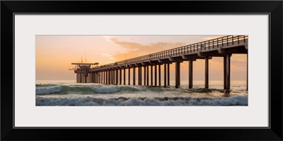 Panoramic Ellen Browning Scripps Memorial Pier, San Diego, California