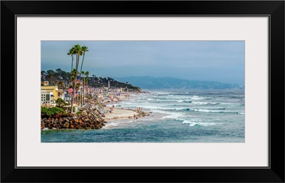 Panoramic View Of La Jolla Coast, San Diego, California
