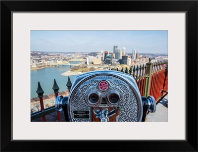 Pittsburgh Skyline with Tower Viewer