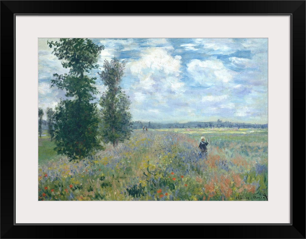This work is one of four similar views of the plain of Gennevilliers, just southeast of Argenteuil, which Monet executed i...