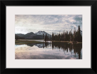 Reflection At Deschutes National Forest, Bend, Oregon