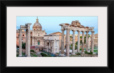 Roman Forum, Rome, Italy, Europe - Panoramic