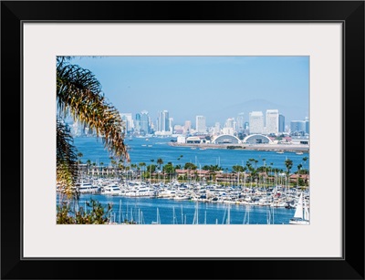 San Diego Skyline and Marina, California - Panoramic