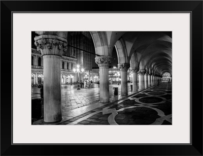 St. Mark's Square at Night, Venice, Italy, Europe