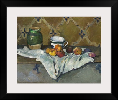 Still Life with Jar, Cup, and Apples
