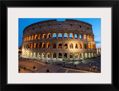 The Colosseum at Dusk, Rome, Italy, Europe