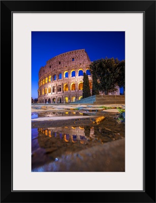 The Colosseum Reflections, Rome, Italy, Europe