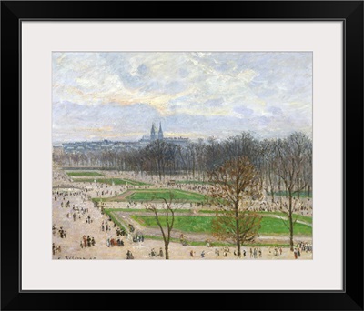 The Garden of the Tuileries on a Winter Afternoon