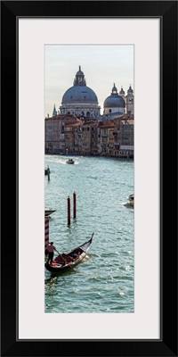 The Grand Canal and Santa Maria della Salute, Venice, Italy - Panoramic