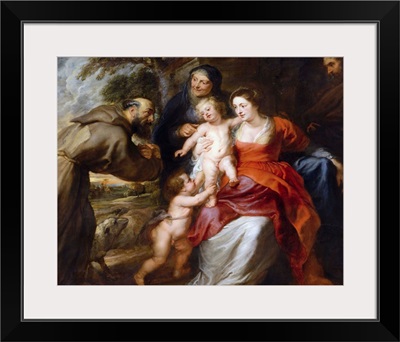 The Holy Family with Saints Francis and Anne and the Infant Saint John the Baptist
