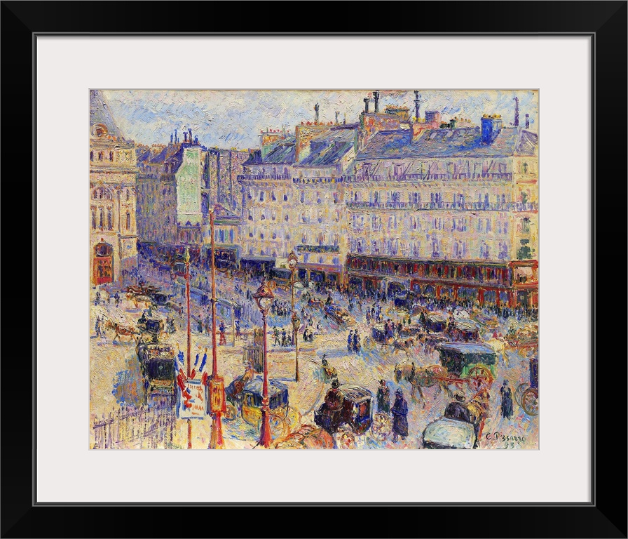 After a period of experimentation with the Neo-Impressionist style developed by Georges Seurat, Camille Pissarro returned ...