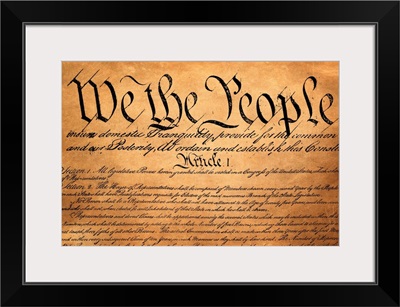 The Preamble To The United States Constitution