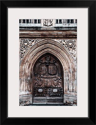 The West Door, Bath Abbey In Bath, England