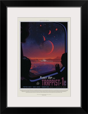 Trappist-1e - JPL Travel Poster