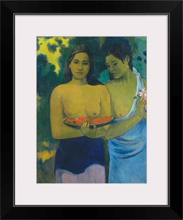 As Gauguin brought his work in Tahiti to a close, he focused increasingly on the beauty and serene virtues of the native w...