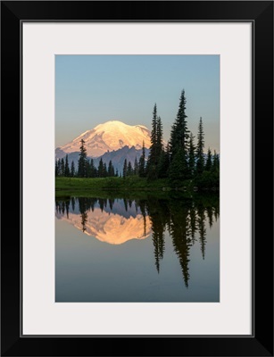 Upper Tipsoo Lake At Dawn, Mount Rainier National Park, Washington