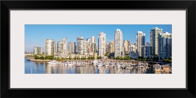 Vancouver Skyline and False Creek, British Columbia, Canada - Panoramic