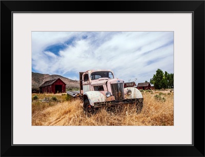 Vintage Truck Near Lake Tahoe, California And Nevada
