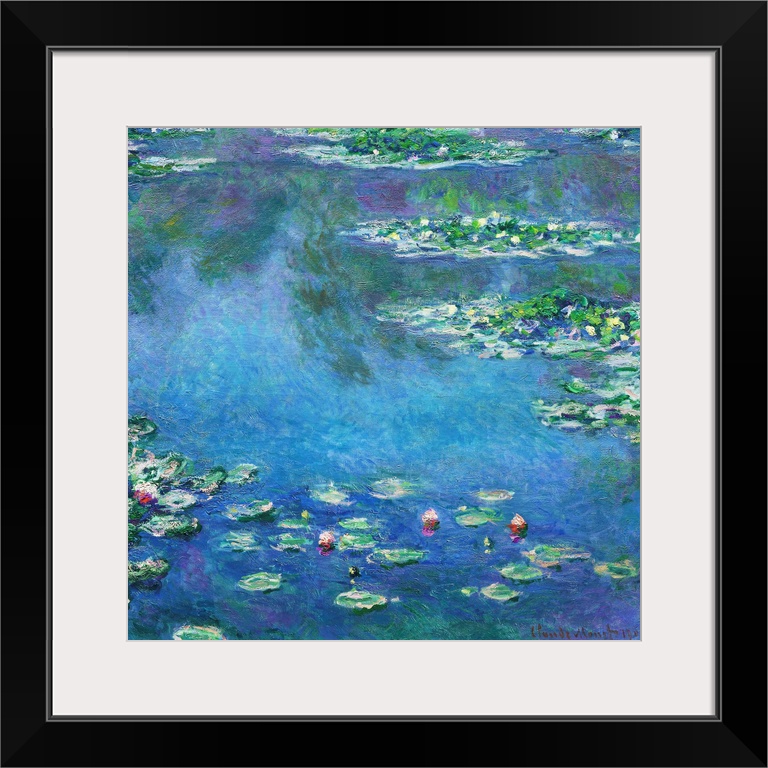 "One instant, one aspect of nature contains it all," said Claude Monet, referring to his late masterpieces, the water land...