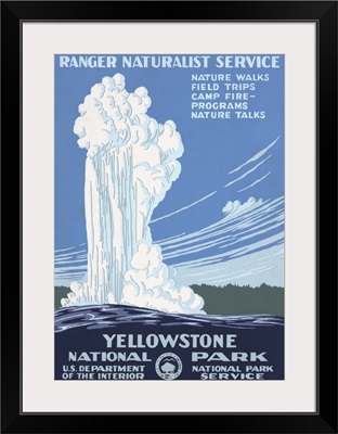 Yellowstone National Park - WPA Poster