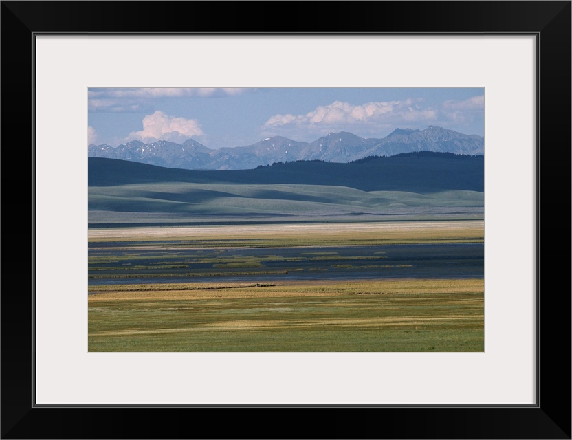 Scenic view of Red Rocks National Wildlife Refuge, Montana.