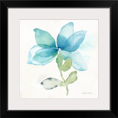 Blue Poppy Field Single I