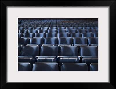 Blue Theater Chairs