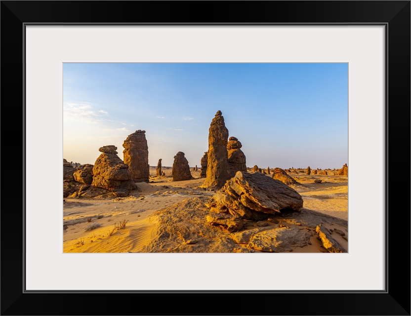 Algharameel rock formations, Al Ula, Kingdom of Saudi Arabia, Middle East